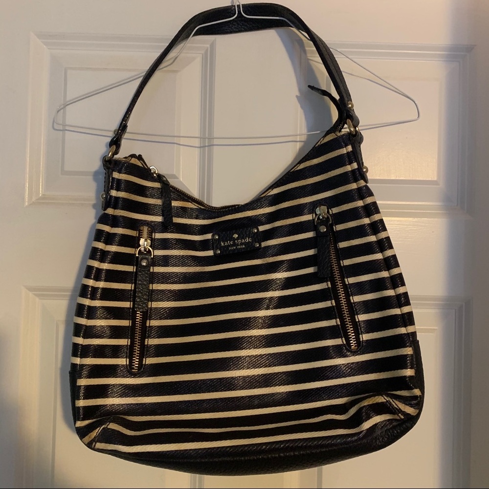 Kate Spade blue and white purse